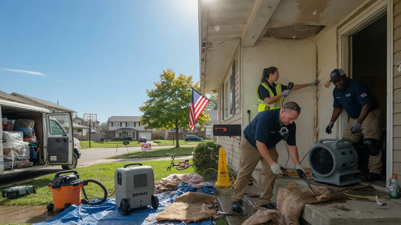 Water Damage Restoration in Strasburg, OH near me
